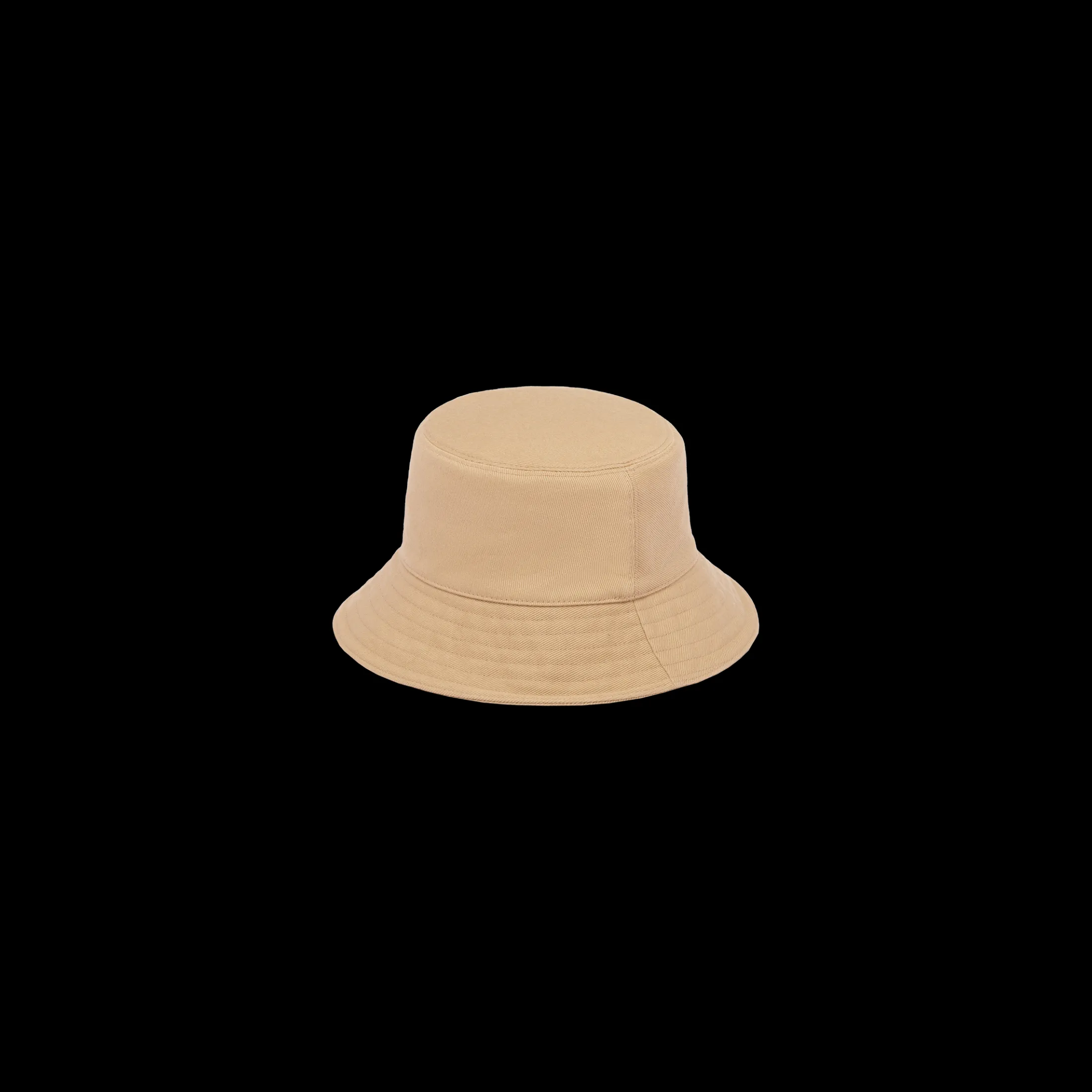Khaki/white Drill Bucket Hat | Miu Miu