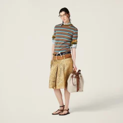 Light Blue Chambray Shirt | Miu Miu