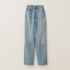 Light Blue Denim Jeans | Miu Miu