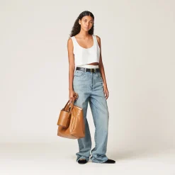 Light Blue Denim Jeans | Miu Miu