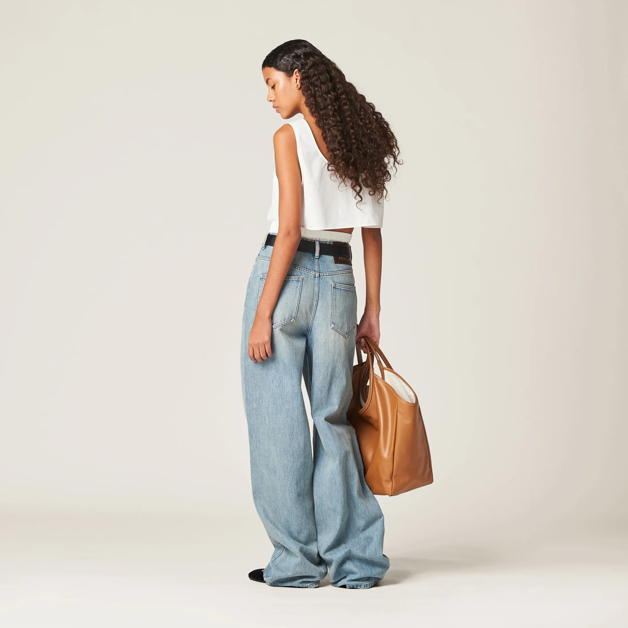 Light Blue Denim Jeans | Miu Miu
