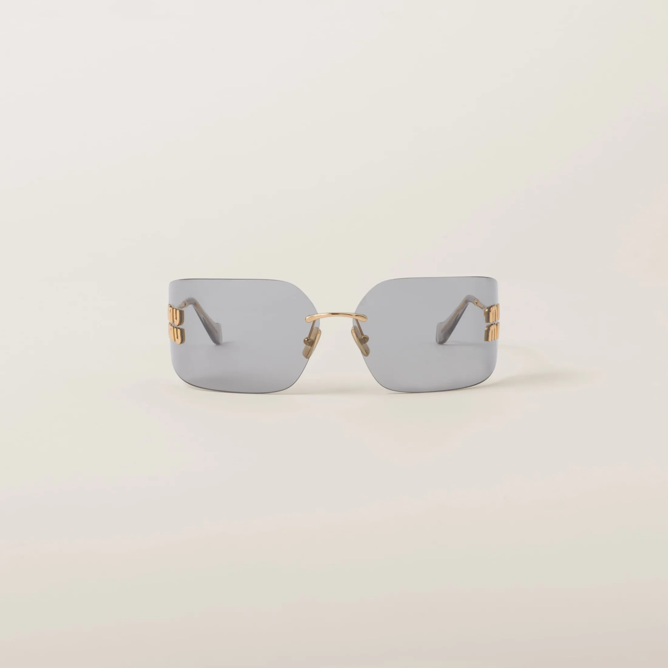 Light Gray Lenses Runway Sunglasses | Miu Miu