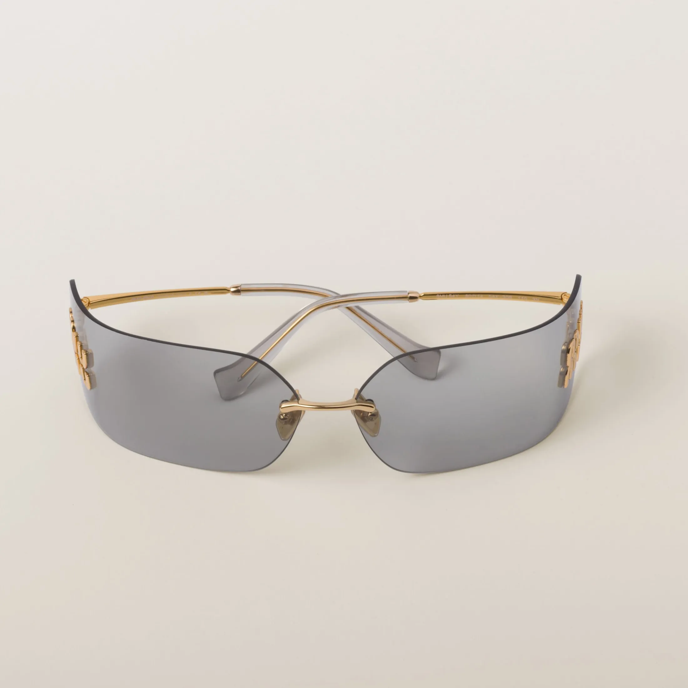 Light Gray Lenses Runway Sunglasses | Miu Miu