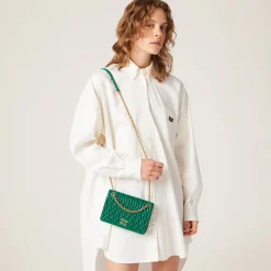 Mango Matelassé Nappa Leather Mini-bag | Miu Miu