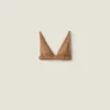 Maple Brown Suede Top | Miu Miu