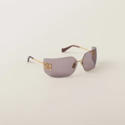 Mauve Lenses Runway Sunglasses | Miu Miu