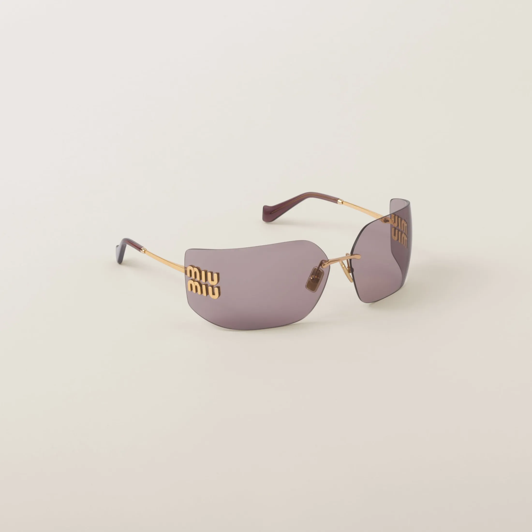 Mauve Lenses Runway Sunglasses | Miu Miu