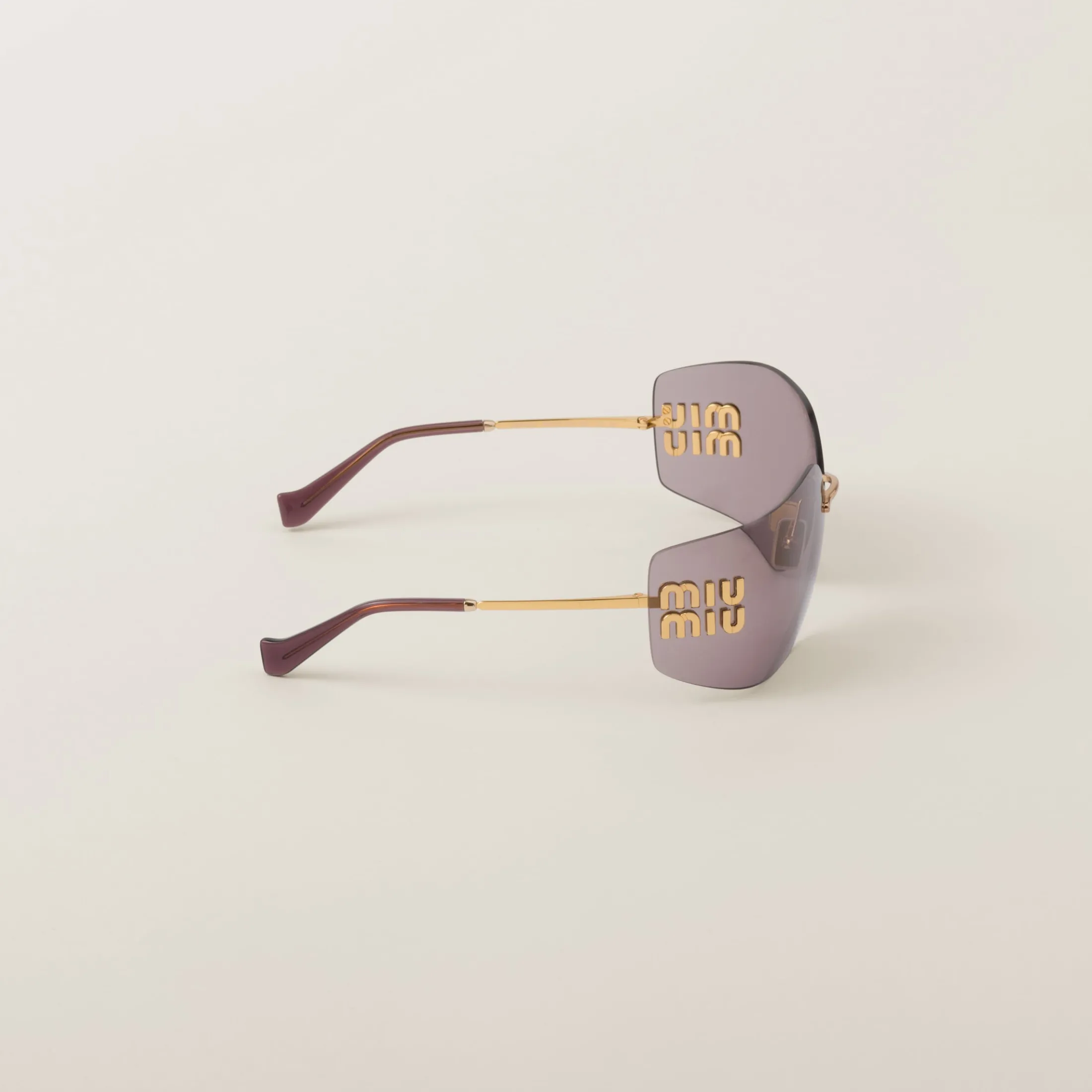 Mauve Lenses Runway Sunglasses | Miu Miu