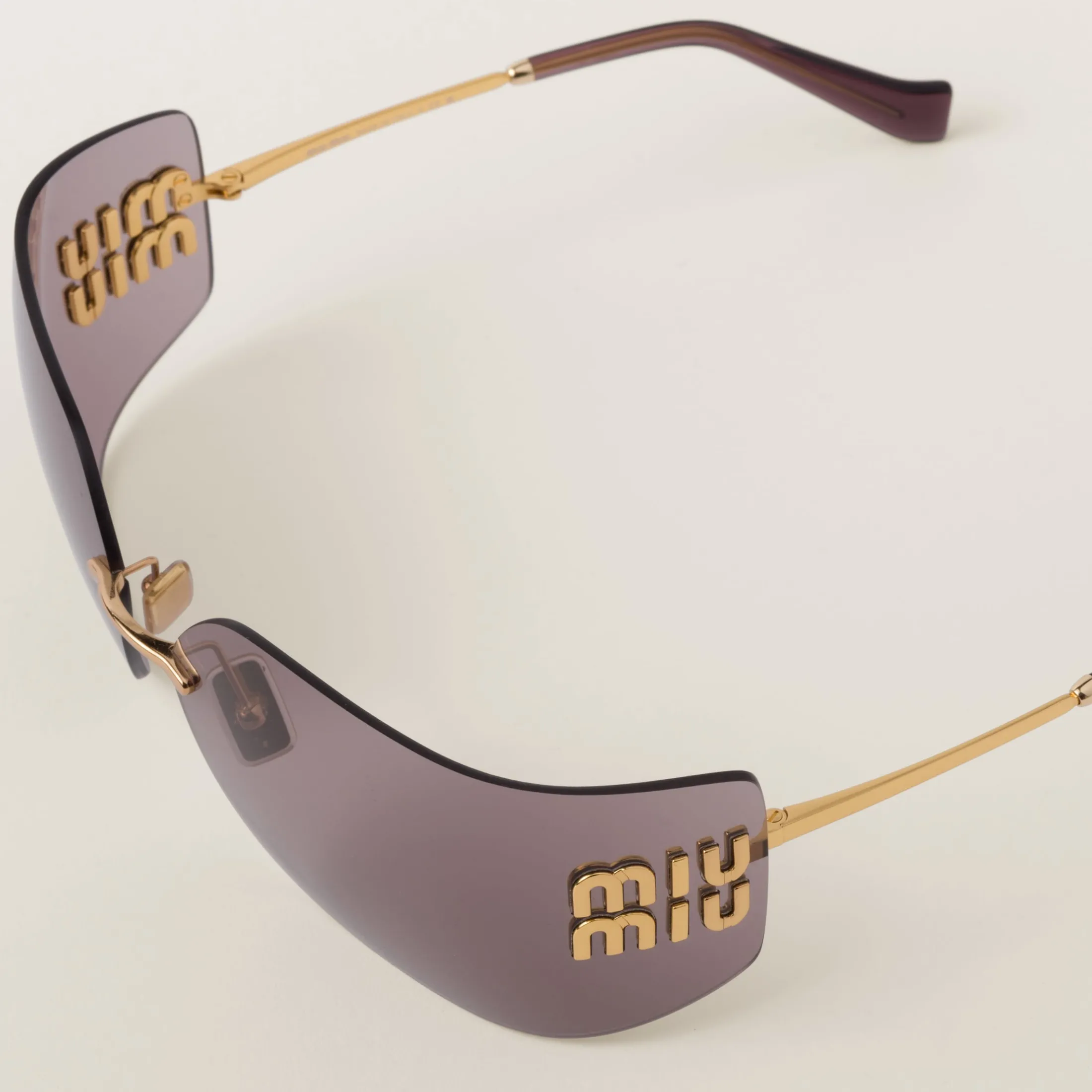 Mauve Lenses Runway Sunglasses | Miu Miu