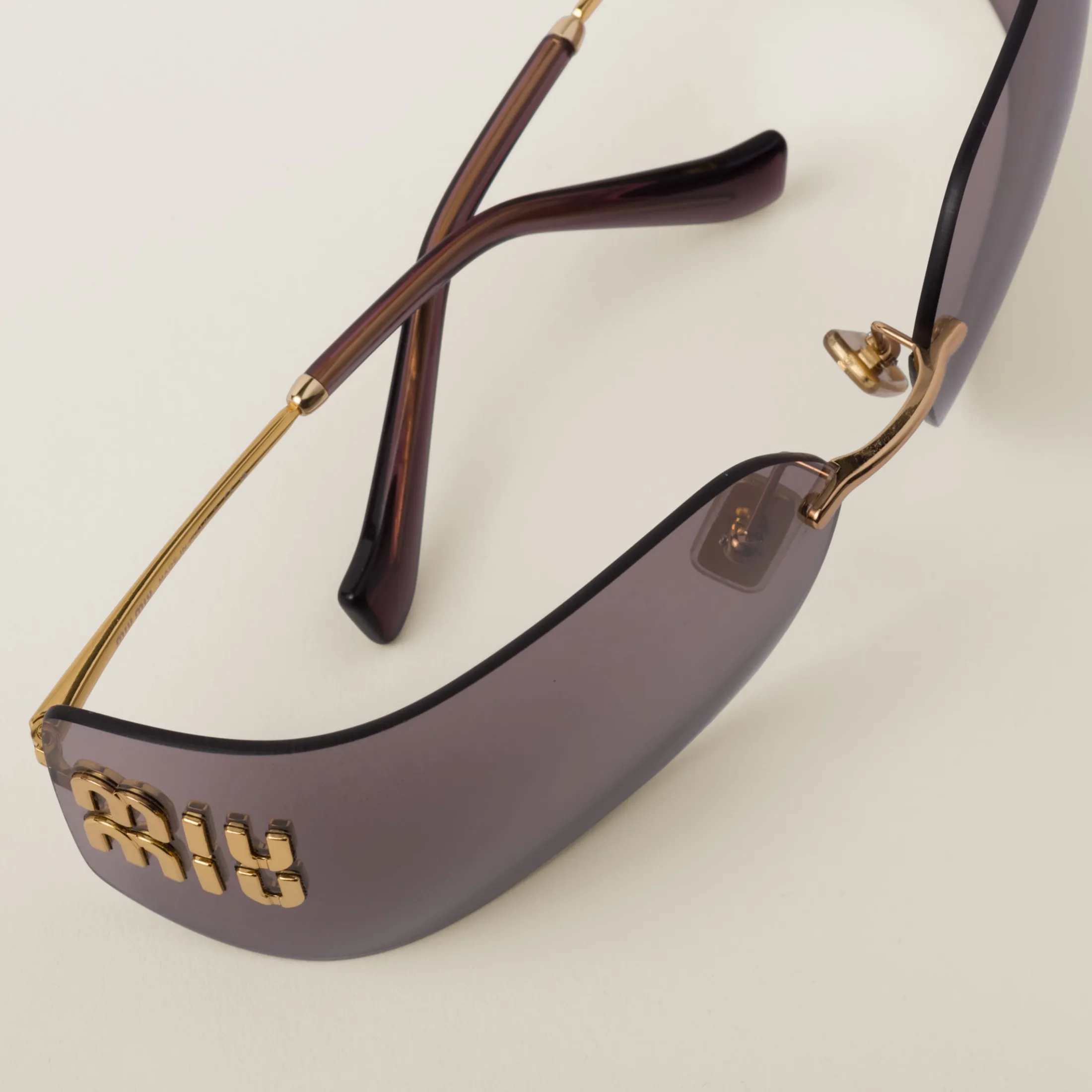 Mauve Lenses Runway Sunglasses | Miu Miu