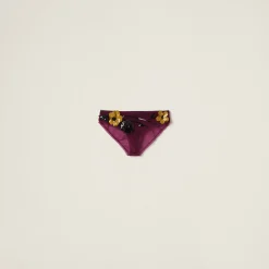 Mauve Nylon Panties | Miu Miu