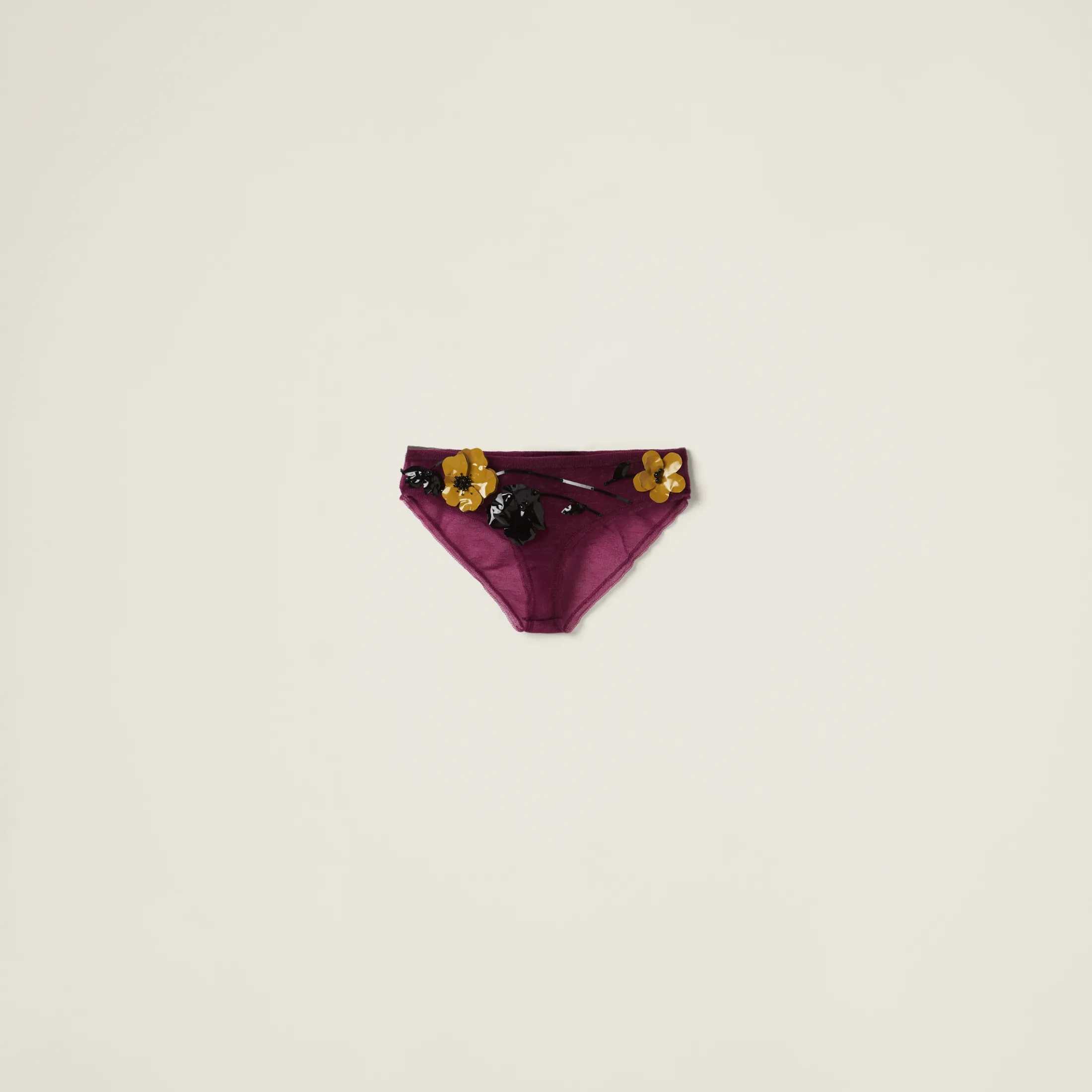 Mauve Nylon Panties | Miu Miu