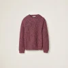 Mauve Wool And Cashmere Sweater | Miu Miu