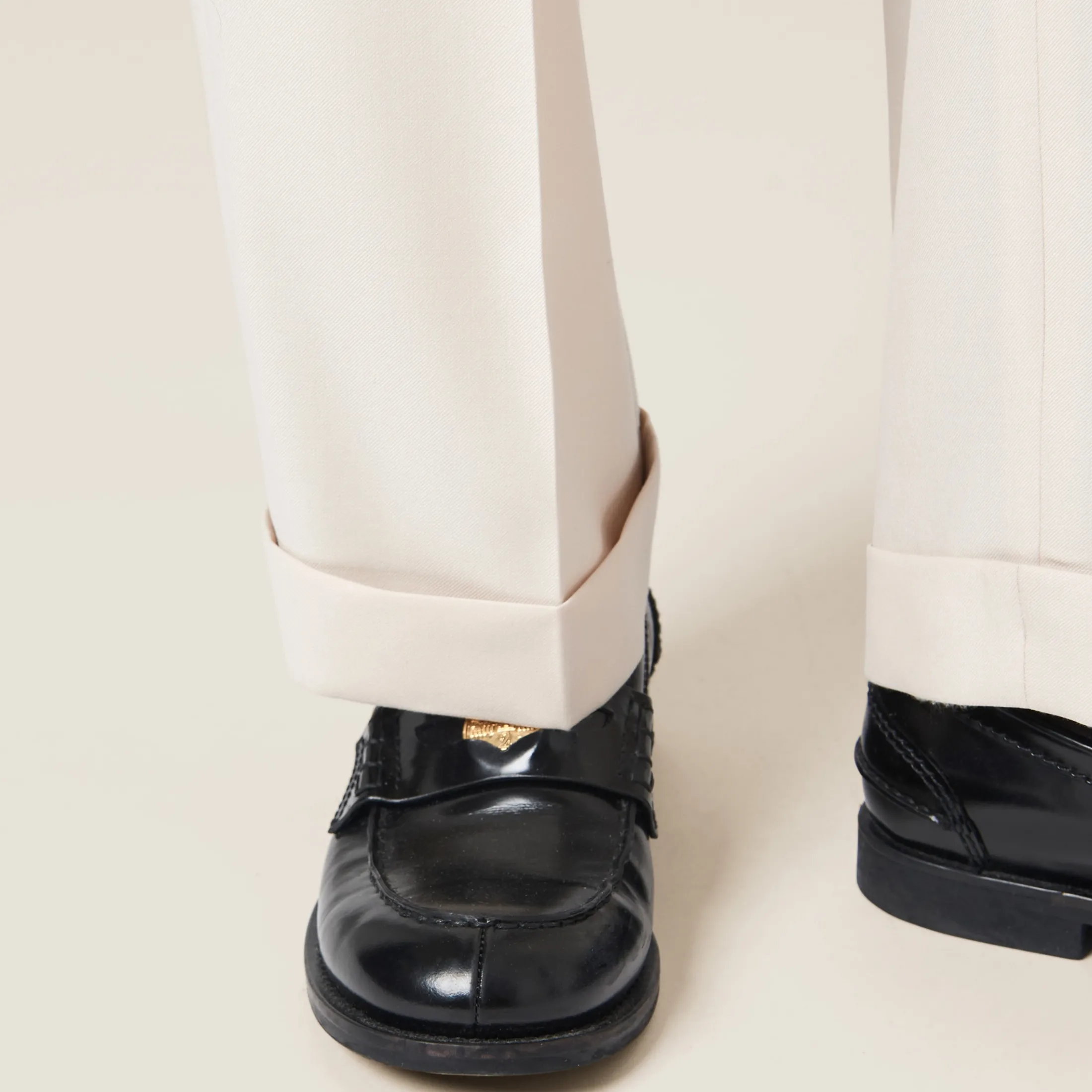 Natural Batavia Pants | Miu Miu