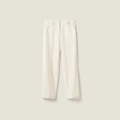 Natural Canvas Pants | Miu Miu