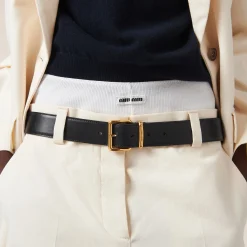 Natural Canvas Pants | Miu Miu