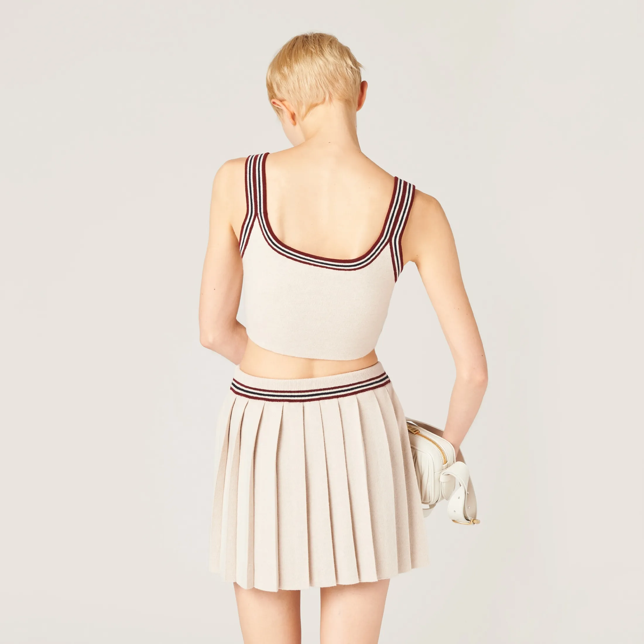 Natural Cashmere Skirt | Miu Miu