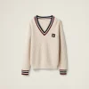 Natural Cashmere Sweater | Miu Miu