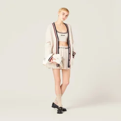 Natural Cashmere Tank Top | Miu Miu