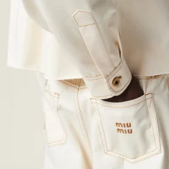Natural Denim Jeans | Miu Miu