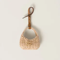 Natural Wander Wicker Trick | Miu Miu