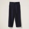 Navy Batavia Pants | Miu Miu