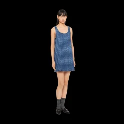 Navy Denim Dress | Miu Miu