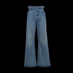 Navy Denim Pants | Miu Miu