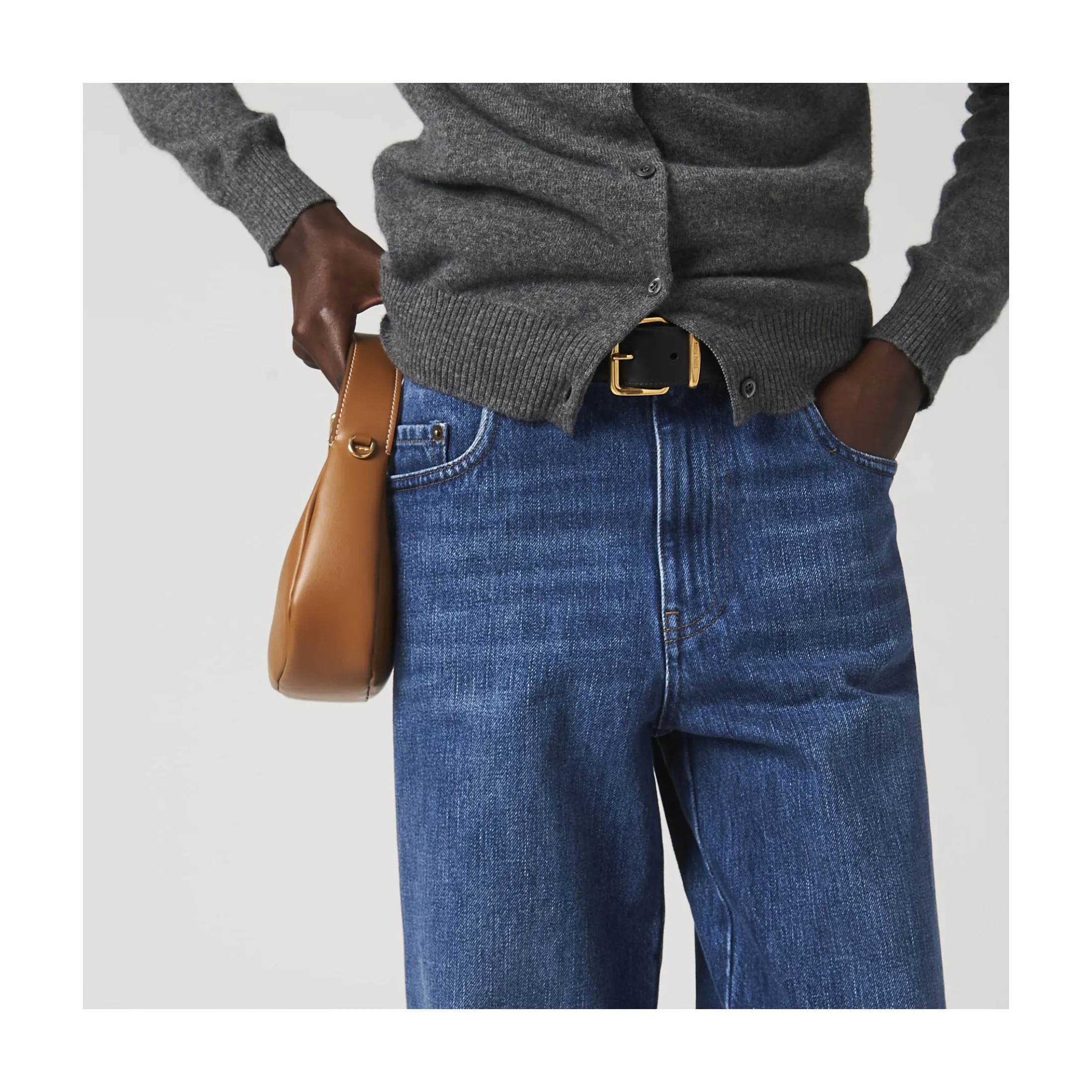 Navy Five-pocket Denim Jeans | Miu Miu