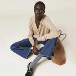 Navy Flared Denim Jeans | Miu Miu