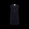 Navy Tweed Mini-dress | Miu Miu