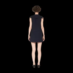 Navy Tweed Mini-dress | Miu Miu