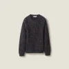 Navy Wool Sweater | Miu Miu