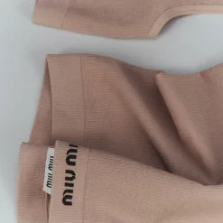 Nude Beige Seamless Boxer Shorts | Miu Miu