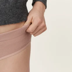 Nude Beige Seamless Panties | Miu Miu