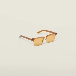 Ochre Lenses Miu Miu Runway Sunglasses | Miu Miu