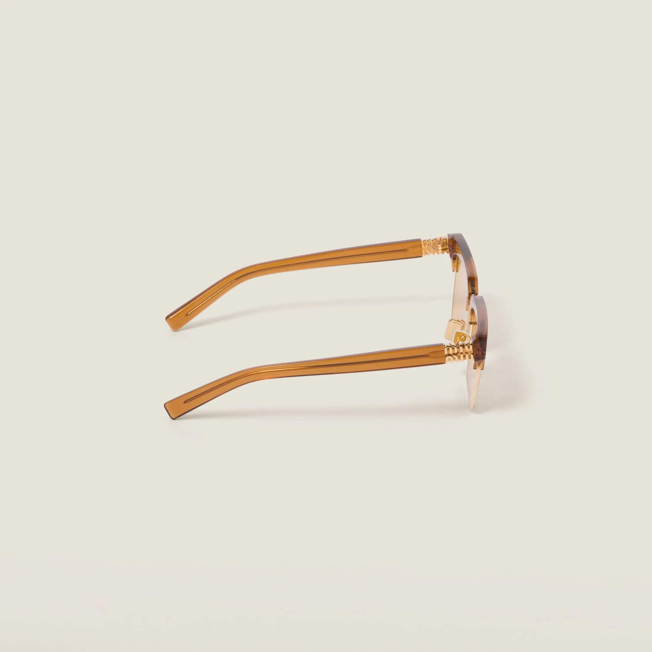 Ochre Lenses Miu Miu Runway Sunglasses | Miu Miu