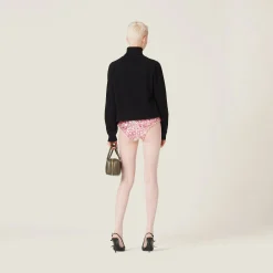Opal Embroidered Silk And Wool Panties | Miu Miu