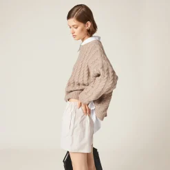 Opal Poplin Boxers | Miu Miu