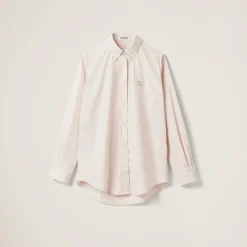 Opal Poplin Shirt | Miu Miu