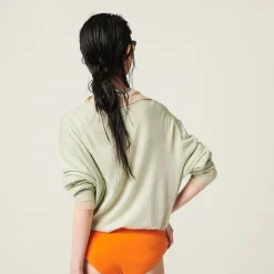 Orange Nylon Swimsuit | Miu Miu