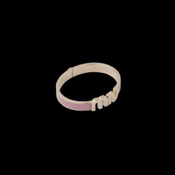 Orchid Pink Enameled Metal Bracelet | Miu Miu