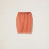 Peach Nylon Skirt | Miu Miu