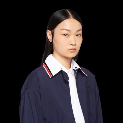 Peacock Blue Enameled Metal Earrings | Miu Miu