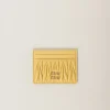 Pineapple Matelassé Nappa Leather Card Holder | Miu Miu