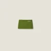 Pistachio Green Nylon Miniskirt | Miu Miu