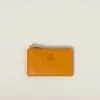 Pomegranate Yellow Leather Envelope Wallet | Miu Miu