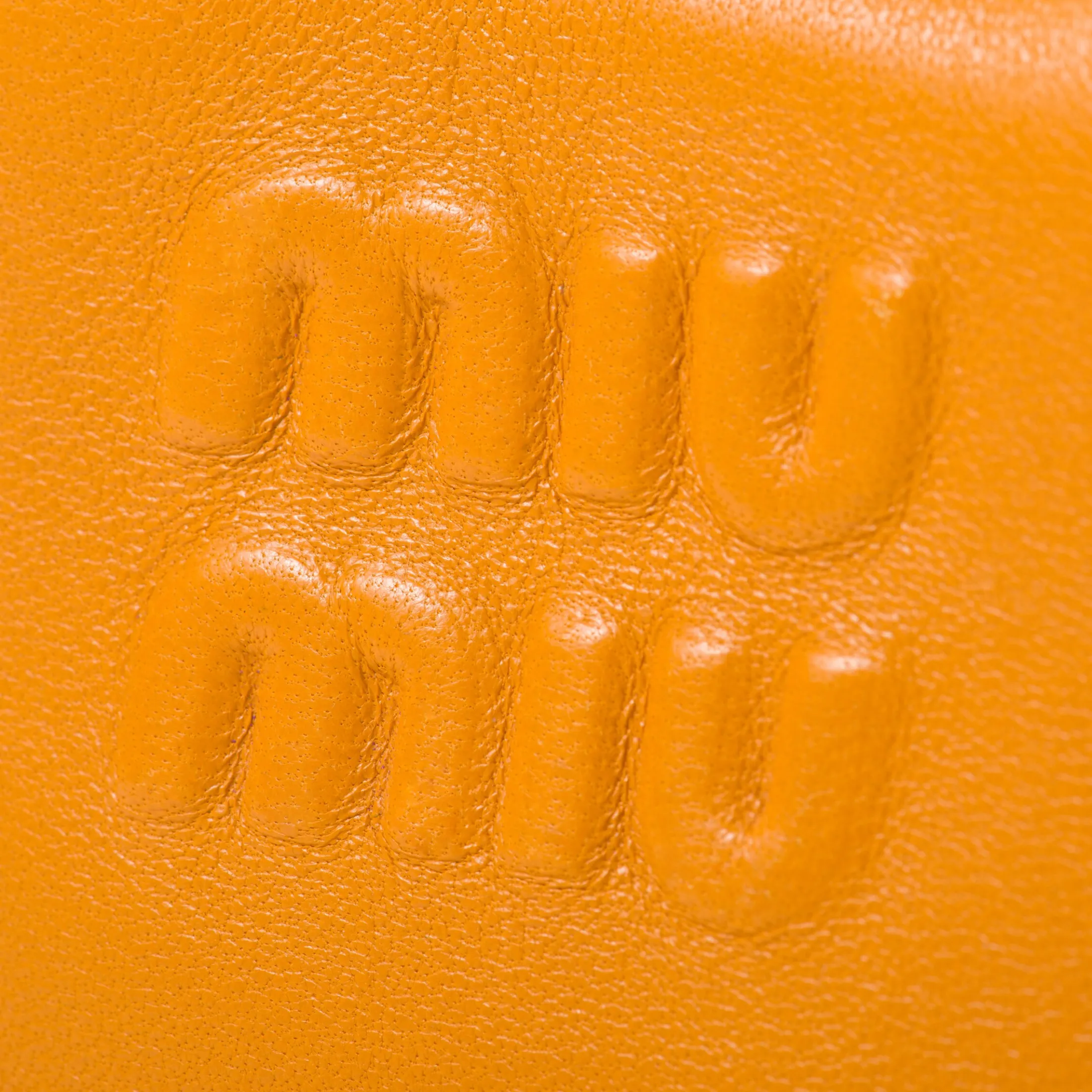 Pomegranate Yellow Leather Micro Bag | Miu Miu