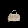 Pyrite Arcadie Matelassé Nappa Leather Mini-bag | Miu Miu
