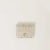 Pyrite Small Matelassé Nappa Leather Wallet | Miu Miu